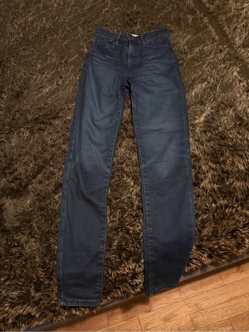 Levi's Women's Skinny Jeans in Dark Blue